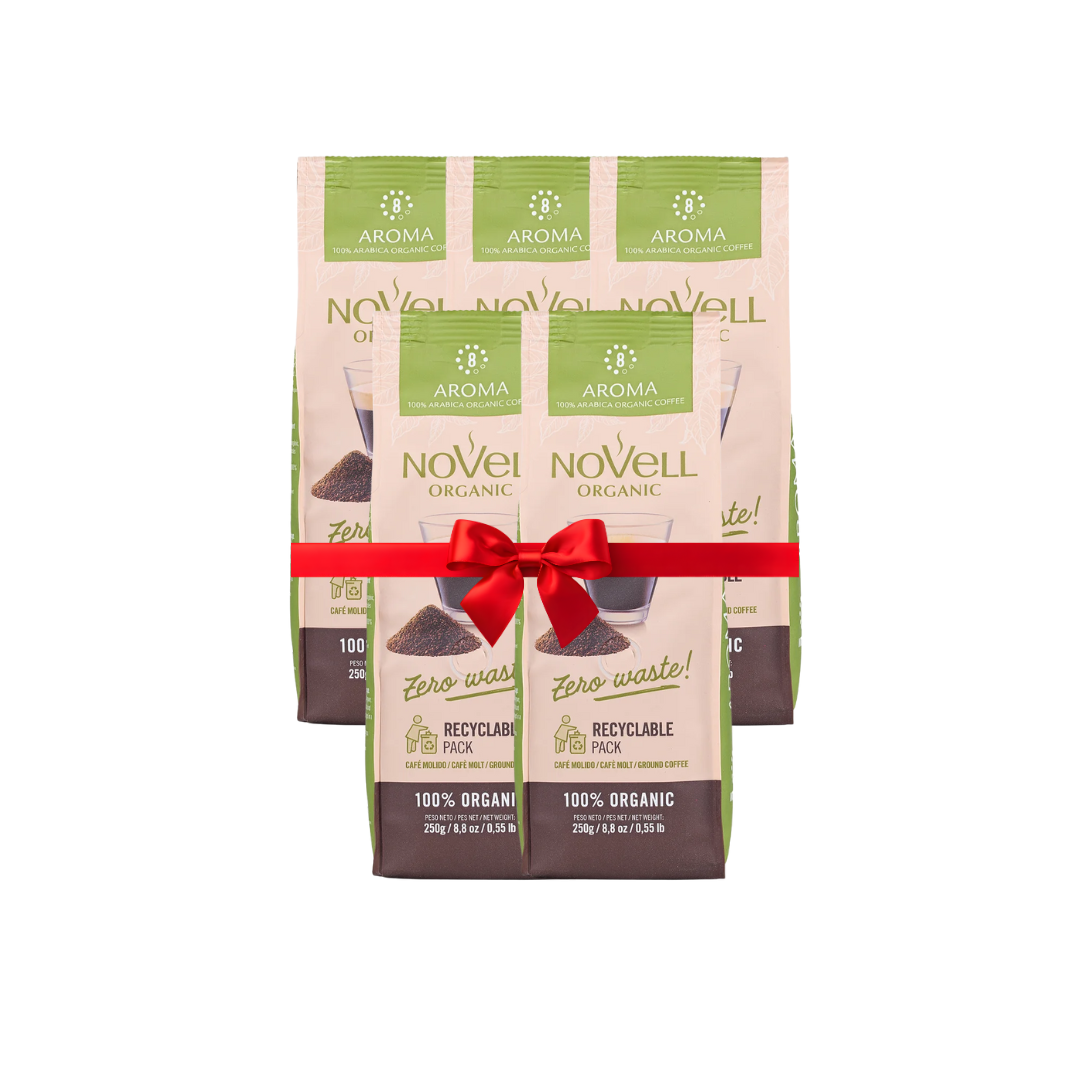 Ground Mix Piu Aroma (250g x 5) 100% Arabica