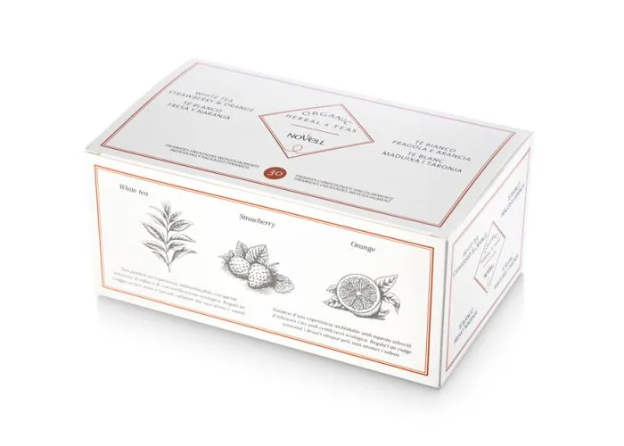 WHITE TEA, STRAWBERRY AND ORANGE